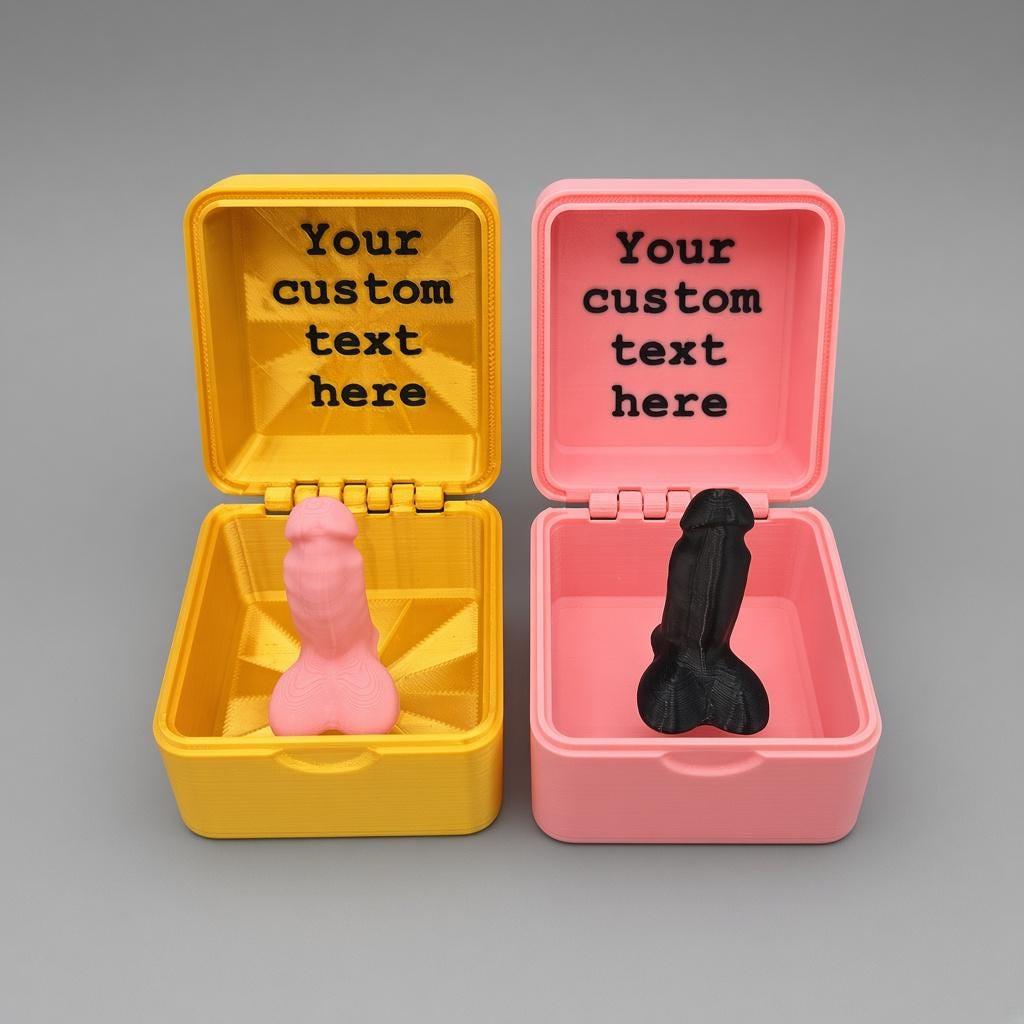Personalized Penis Prank Box – Custom Adult Gag Gift