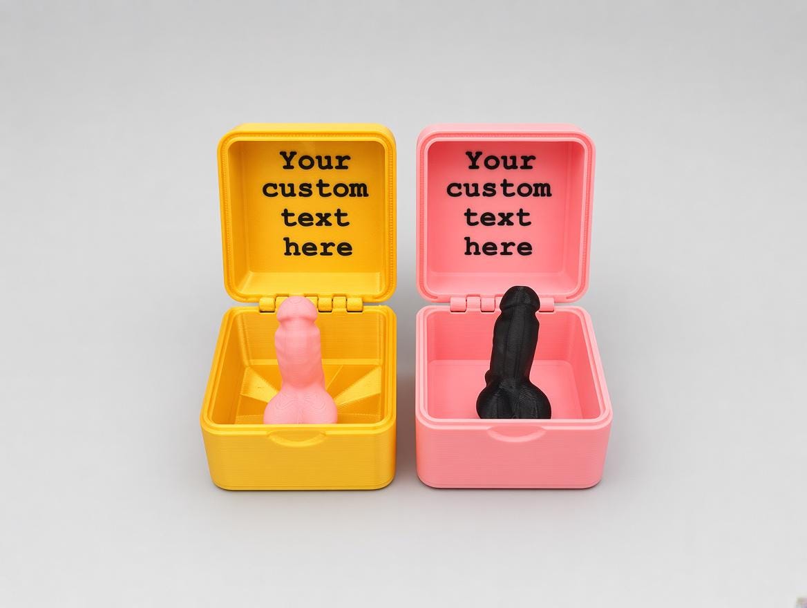 Personalized Penis Prank Box – Custom Adult Gag Gift