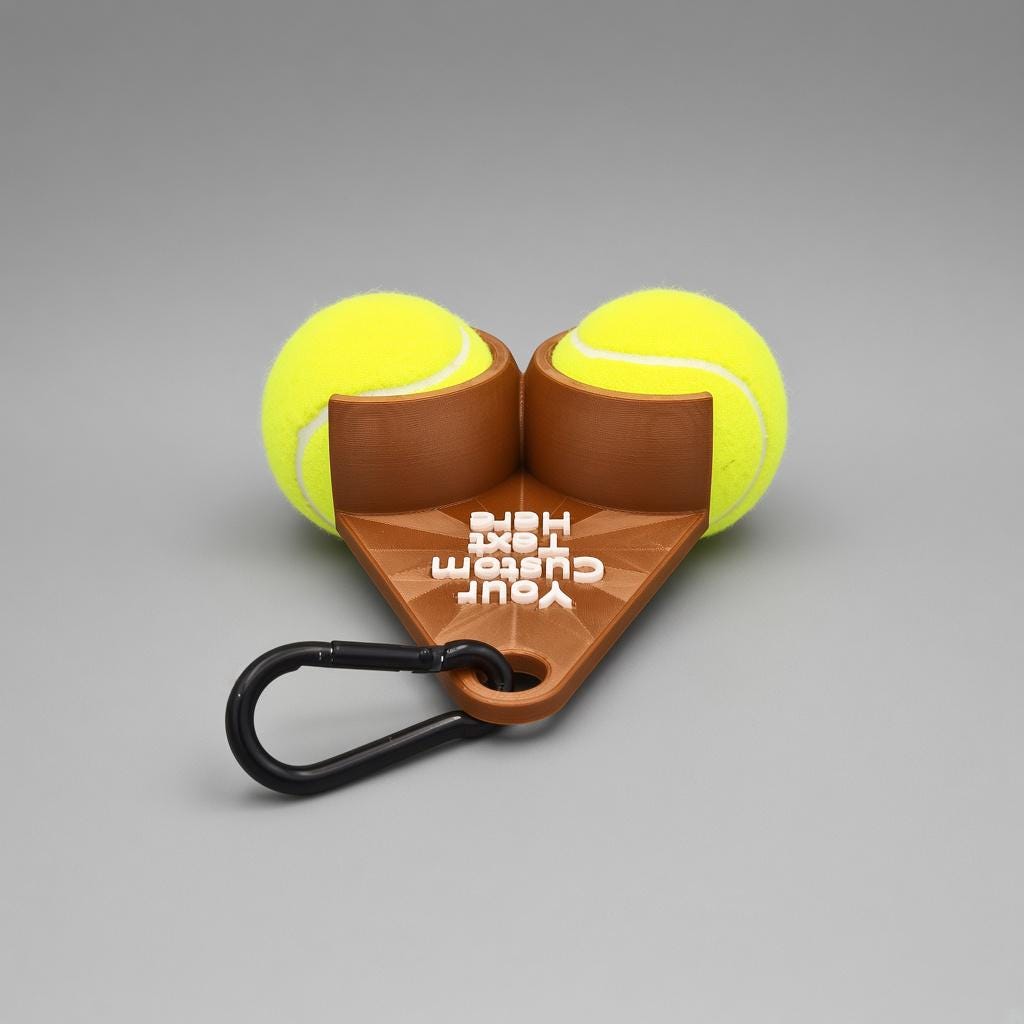 Funny Tennis Ball Holder – Personalized Gag Gift for Dog Walkers