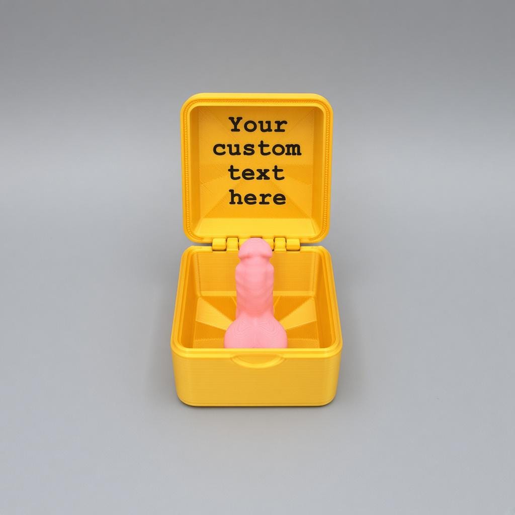 Personalized Penis Prank Box – Custom Adult Gag Gift