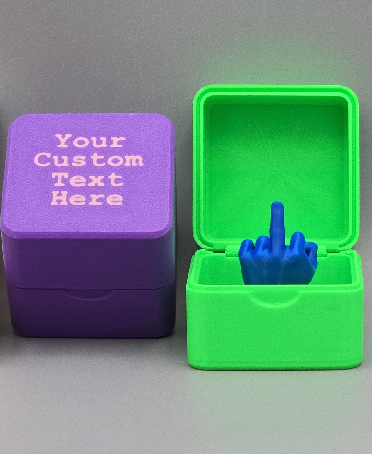 Personalized Middle Finger Prank Box – Funny Gag Gift