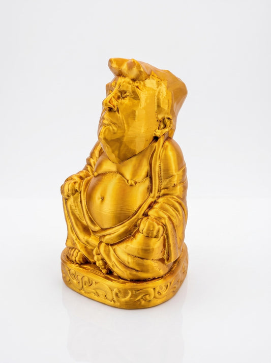 Trump Buddha Statue – Funny 3D Printed Political Satire Figurine