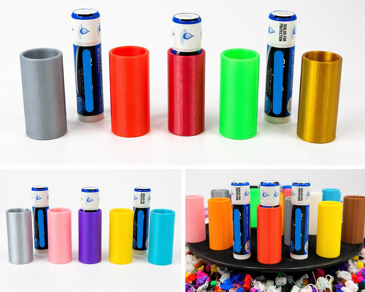 Lip Balm Holder Sleeve | Minimalist Desk & Nightstand Organizer