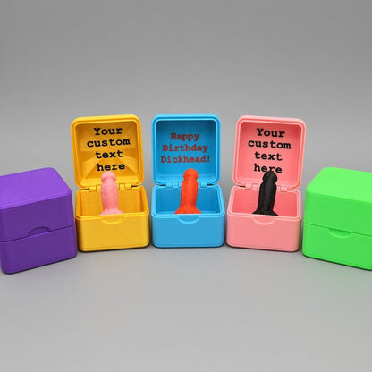 Personalized Penis Prank Box – Custom Adult Gag Gift