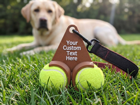 Funny Tennis Ball Holder – Personalized Gag Gift for Dog Walkers