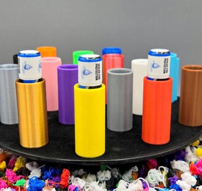 Lip Balm Holder Sleeve | Minimalist Desk & Nightstand Organizer
