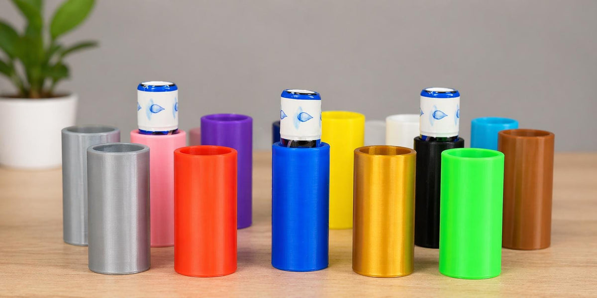 Lip Balm Holder Sleeve | Minimalist Desk & Nightstand Organizer