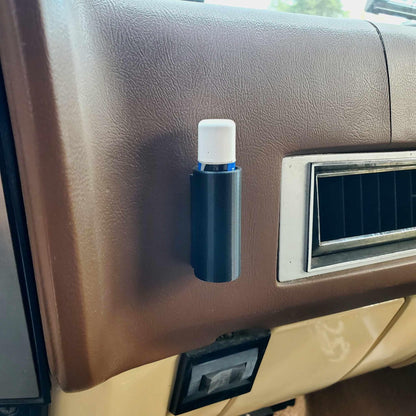 Stick-On Lip Balm Holder | Car Console & Desk Organizer