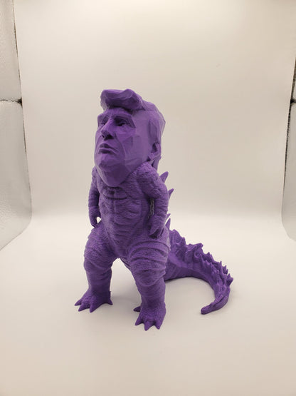 Trumpzilla 3D Printed Sculpture – Donald Trump Political Satire