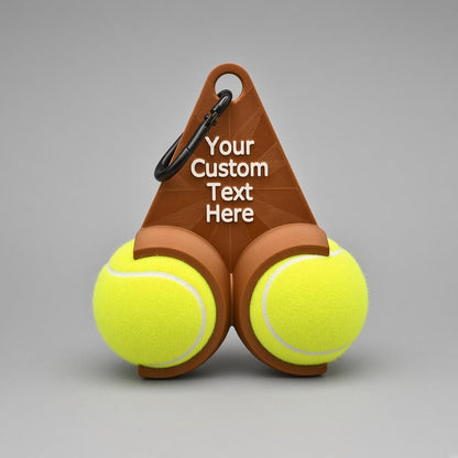 Funny Tennis Ball Holder – Personalized Gag Gift for Dog Walkers
