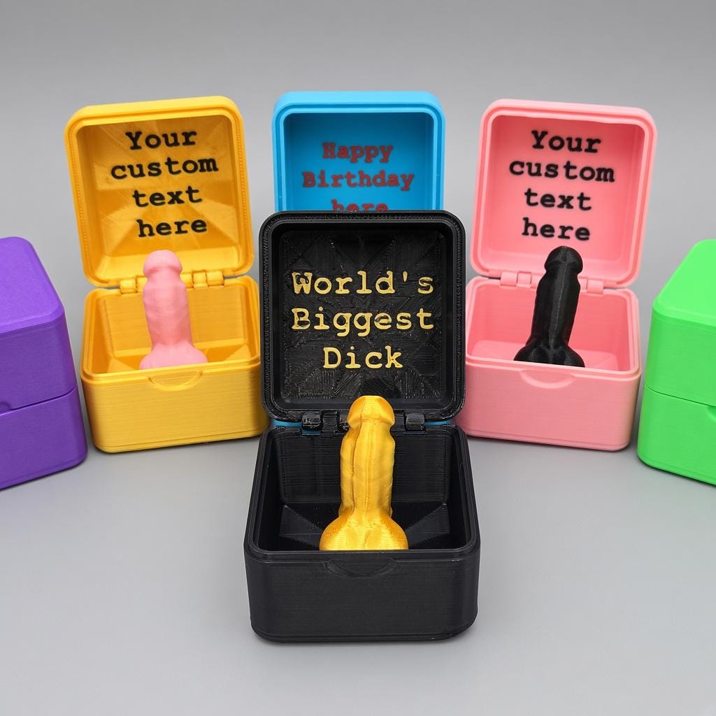 Personalized Penis Prank Box – Custom Adult Gag Gift