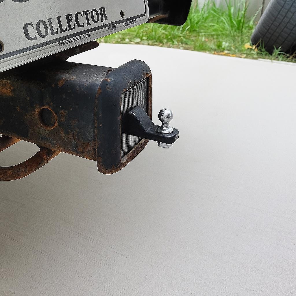 Tiny Trailer Hitch Gag Gift – Funny Truck Accessory