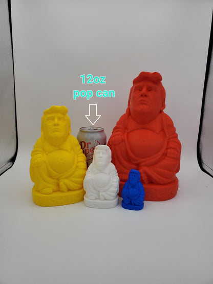 Trump Buddha Statue – Funny 3D Printed Political Satire Figurine
