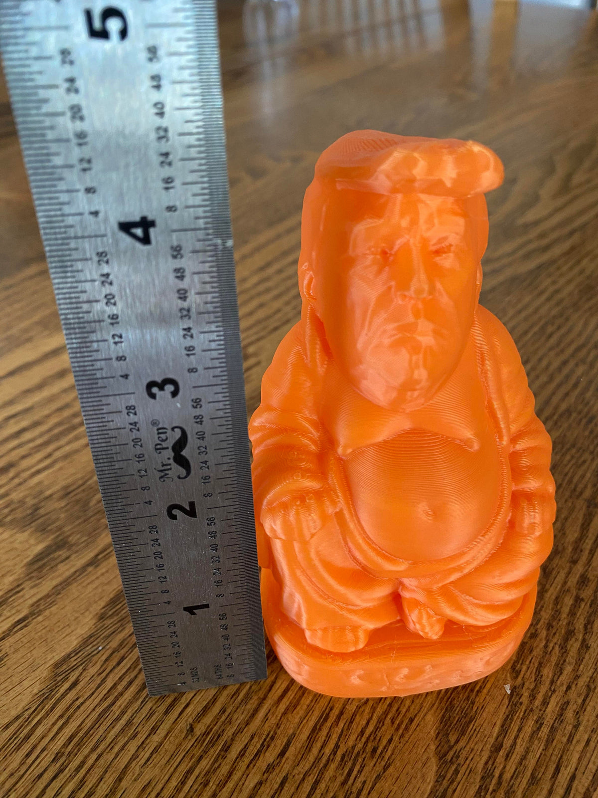 Trump Buddha Statue – Funny 3D Printed Political Satire Figurine