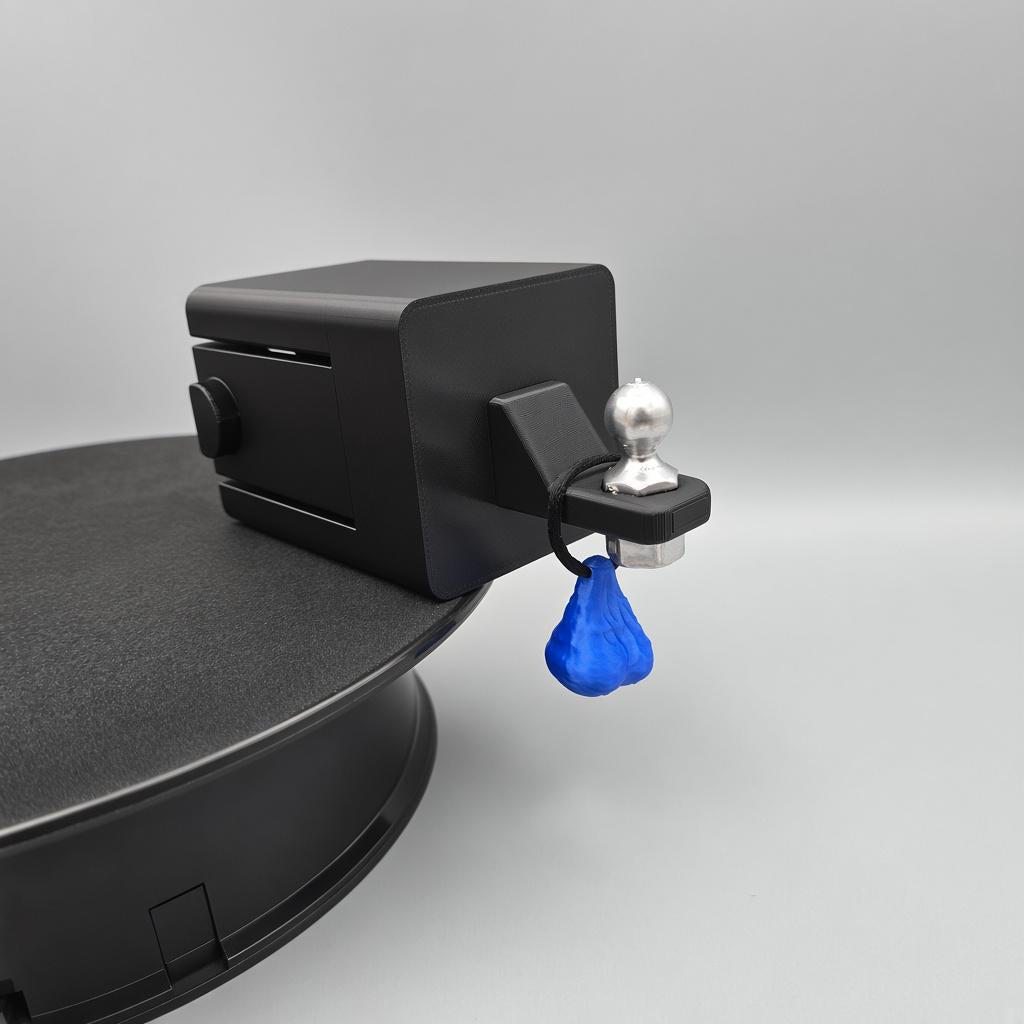 Truck Nuts Hitch Insert – Mini Trailer Hitch Gag Gift
