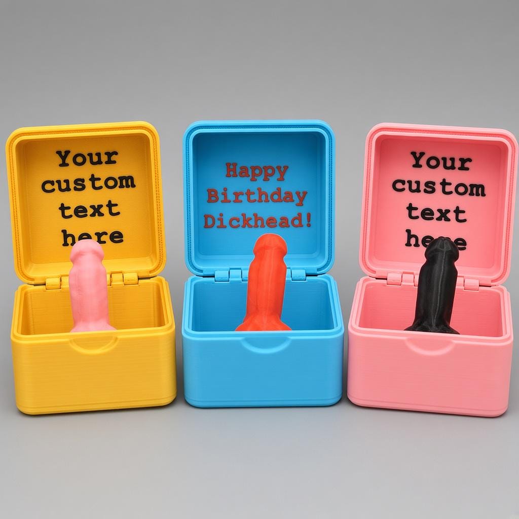 Personalized Penis Prank Box – Custom Adult Gag Gift
