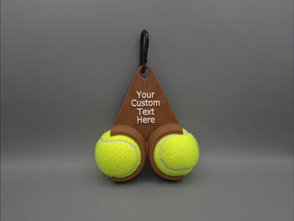 Funny Tennis Ball Holder – Personalized Gag Gift for Dog Walkers